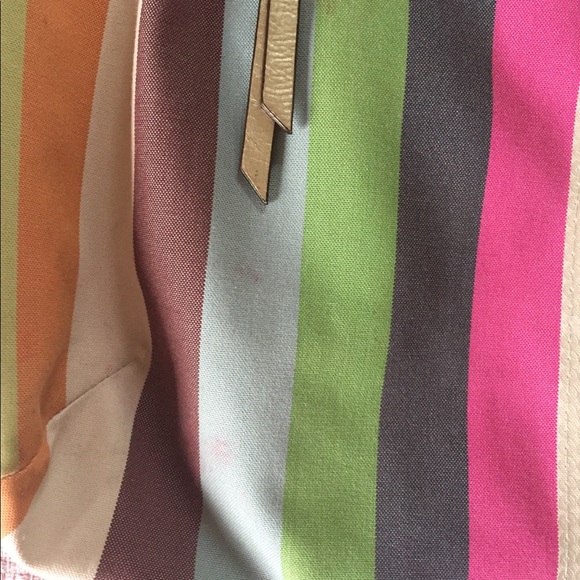 Coach poppy summer stripe bag - Picture 5 of 8